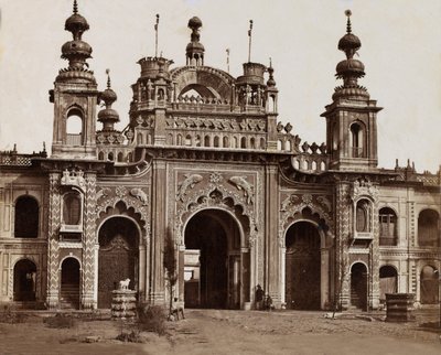 Palace gateway, c.1858 by English Photographer